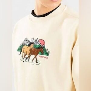 Staycoolnyc Western Sweater, Men, L, Sweatshirt (def unisex) VGUC